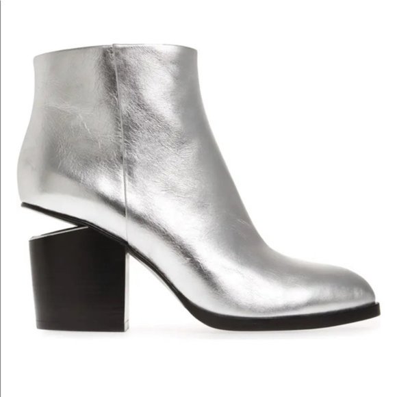 Alexander Wang Gabi Ankle / Bootie Metallic - Picture 1 of 5